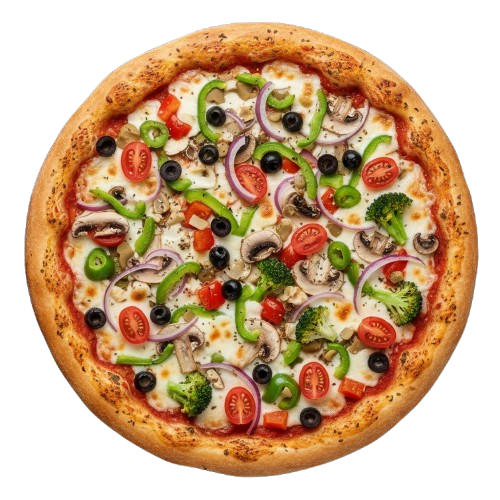 Deluxe Veggie Pizza